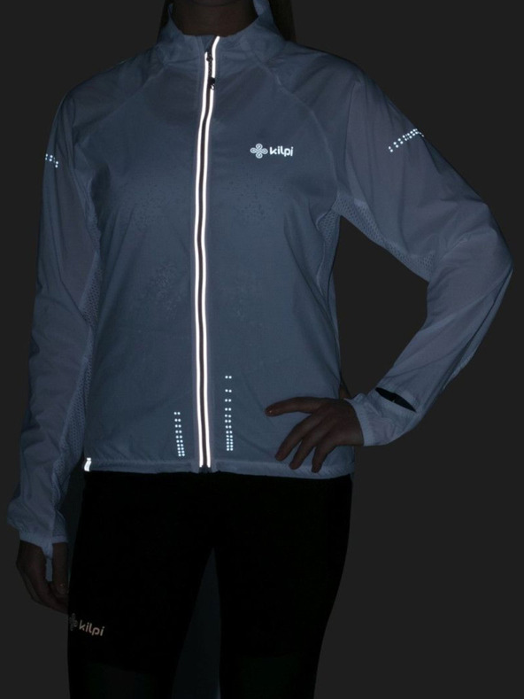 Kilpi Kilpi TIRANO-W Bela ženska tekaška jakna