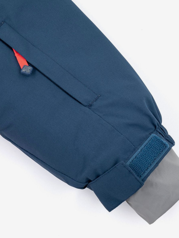 Kilpi Modro-rožnata dekliška smučarska jakna z vzorcem Kilpi SAARA-JG