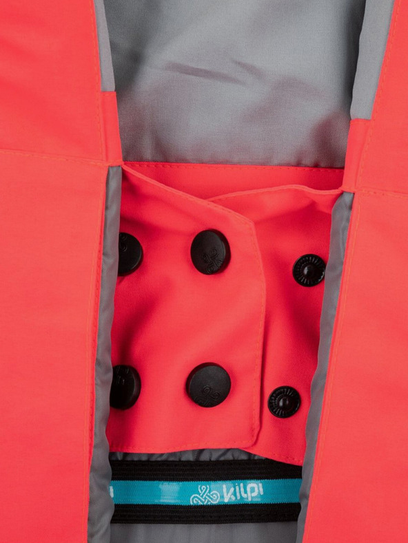 Kilpi Modro-rožnata dekliška smučarska jakna z vzorcem Kilpi SAARA-JG