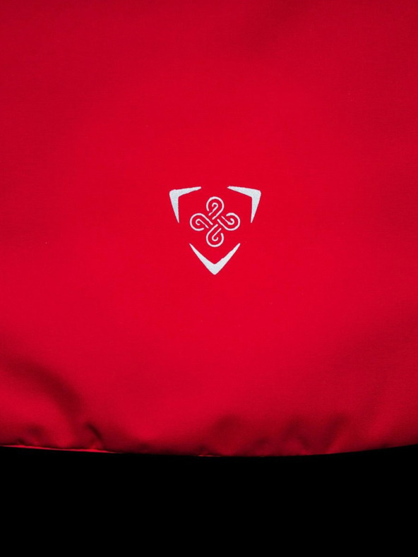 Kilpi Modro-rožnata dekliška smučarska jakna z vzorcem Kilpi SAARA-JG