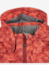 Kilpi Rdeča in oranžna dekliška smučarska jakna z vzorcem Kilpi SAARA-JG