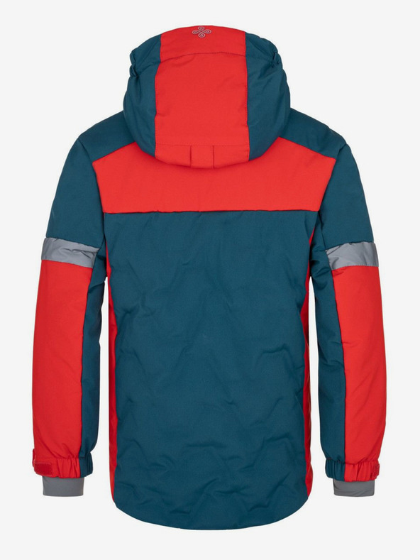 Kilpi Kilpi Teddy rdeča in bencinska deška zimska jakna