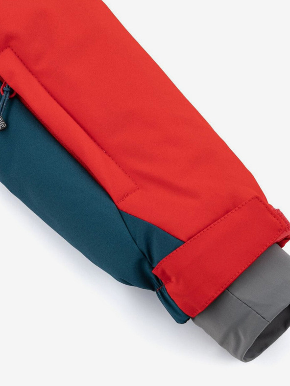 Kilpi Kilpi Teddy rdeča in bencinska deška zimska jakna
