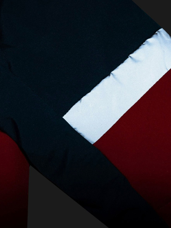 Kilpi Kilpi Teddy rdeča in bencinska deška zimska jakna