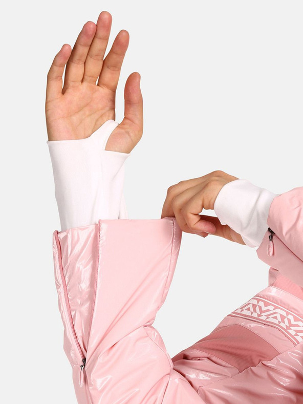 Kilpi Svetlo roza ženska smučarska jakna Kilpi Dalila