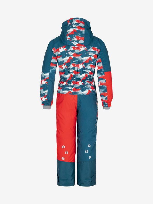 Kilpi Oranžna in modra fantovska smučarska obleka Kilpi Pontino