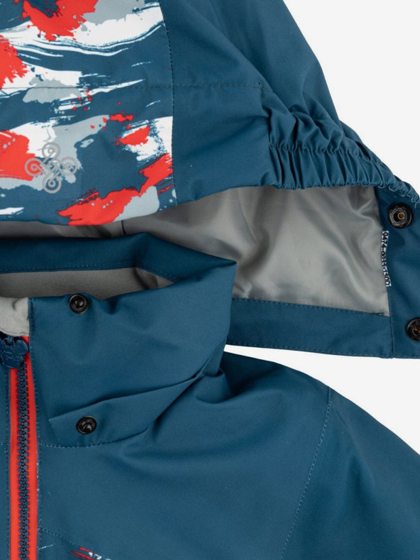 Kilpi Oranžna in modra fantovska smučarska obleka Kilpi Pontino