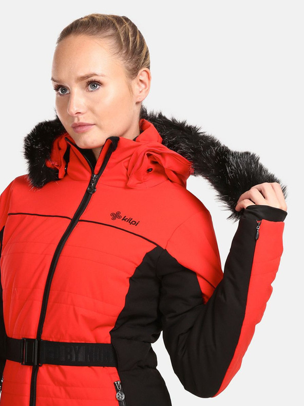 Kilpi Kilpi Carrie Rdeča ženska zimska smučarska jakna