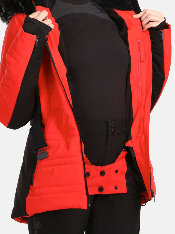 Kilpi Kilpi Carrie Rdeča ženska zimska smučarska jakna