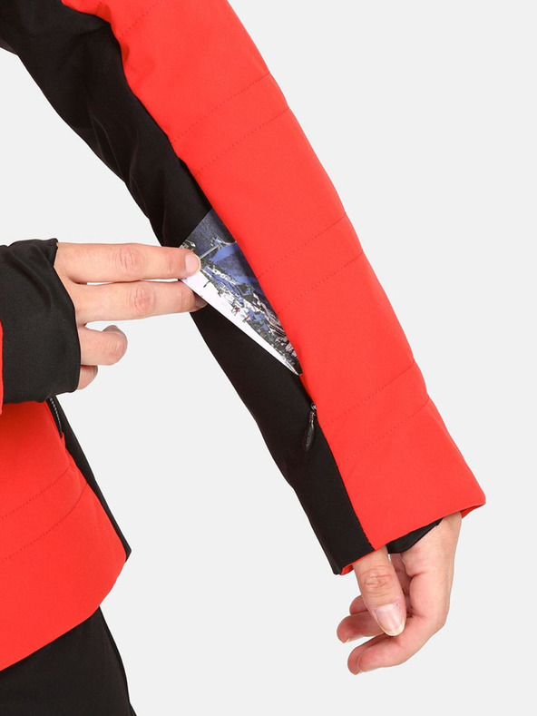 Kilpi Kilpi Carrie Rdeča ženska zimska smučarska jakna