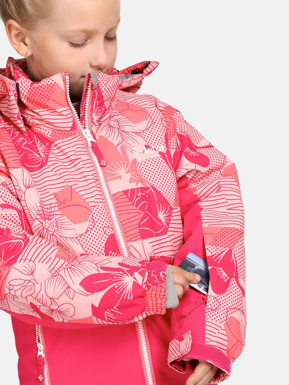 Kilpi Temno roza dekliška smučarska jakna Kilpi Samara-JG