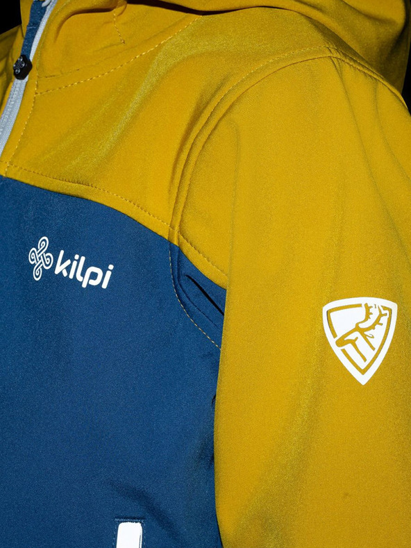 Kilpi Rumeno-modra fantovska soft shell jakna Kilpi Ravio