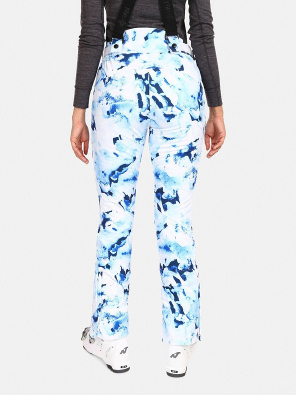 Kilpi Modro-bele ženske softshell smučarske hlače Kilpi TORIEN-W