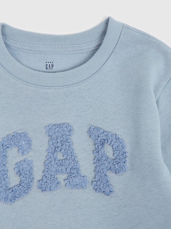 GAP Baby trenirka obleka z logotipom GAP