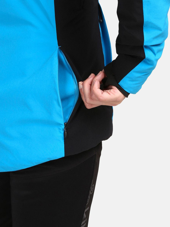 Kilpi Črno-modra ženska smučarska jakna Kilpi DEXEN-W