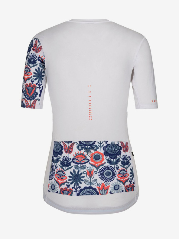 Kilpi Modro-bela ženska kolesarska majica s cvetovi Kilpi ORETI