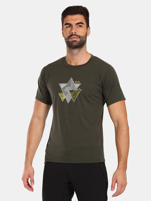 Kilpi Temno zelena moška majica Kilpi MOARE