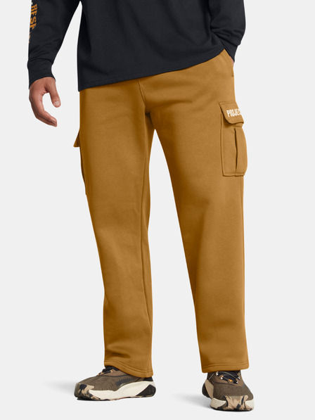 Under Armour Moške trenirke Under Armour Pjt Rck Icon Flc Pant Tools-YLW