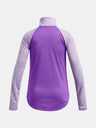 Under Armour Dekliška majica Under Armour Tech Graphic 1/2 Zip-BLK
