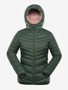 ALPINE PRO Zelena ženska obojestranska jakna Hi-Therm Alpine Pro Eroma