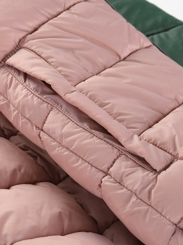 ALPINE PRO Zelena ženska obojestranska jakna Hi-Therm Alpine Pro Eroma