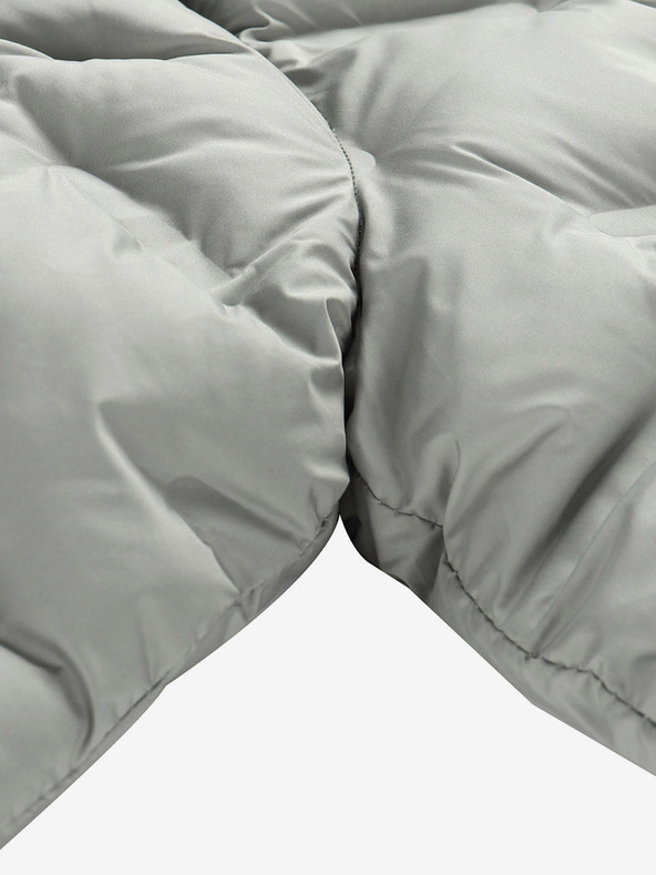 ALPINE PRO Siv dekliški plašč Hi-Therm z nepremočljivo prevleko Alpine Pro Awedo