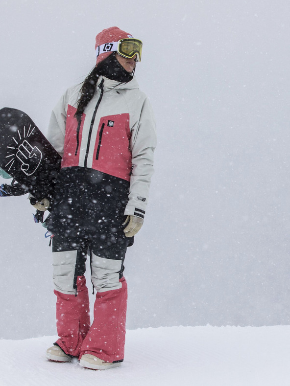 Horsefeathers Stella Hlače - fantom/čajna vrtnica velikost M HORSEFEATHERS