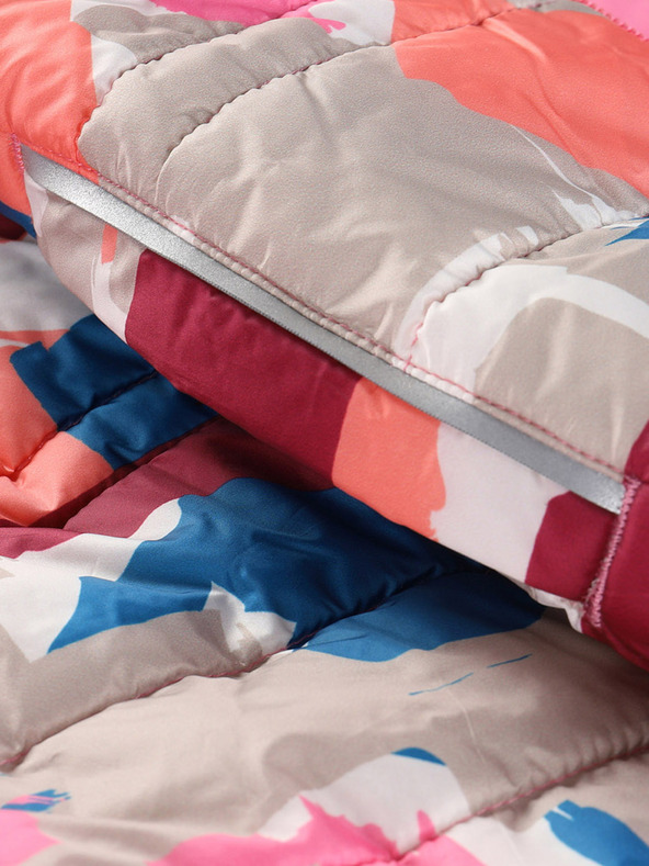 ALPINE PRO Otroška reverzibilna jakna hi-therm ALPINE PRO DOUWO roza