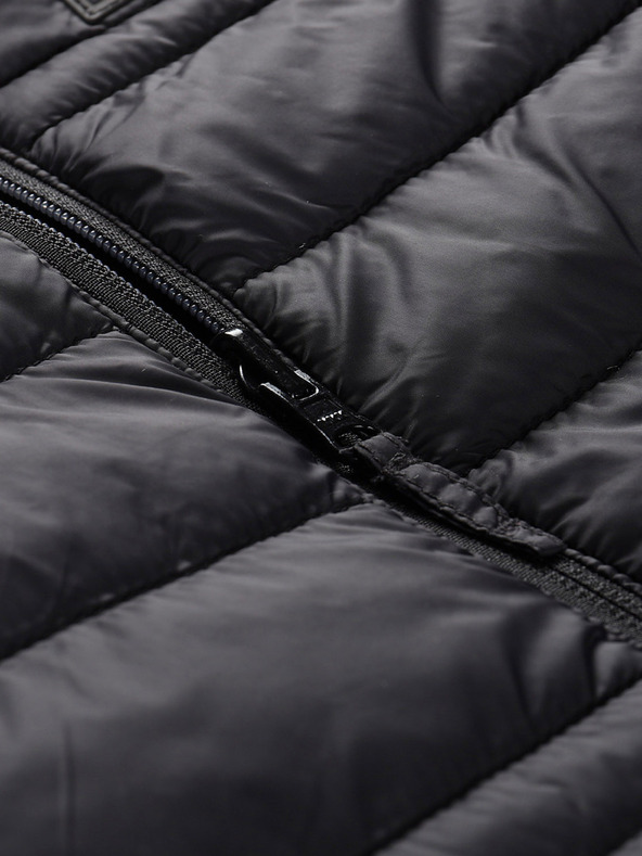 ALPINE PRO Otroška reverzibilna jakna hi-therm ALPINE PRO DOUWO črna