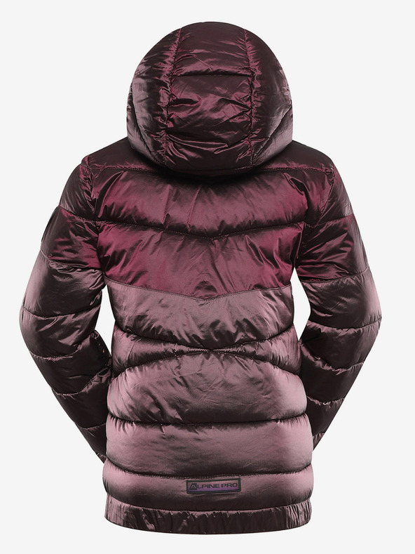 ALPINE PRO Otroška bunda hi-therm z impregnacijo ALPINE PRO GROLLO roza