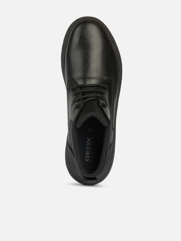 Geox Črni moški gležnjarji Geox Portello