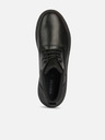 Geox Črni moški gležnjarji Geox Portello