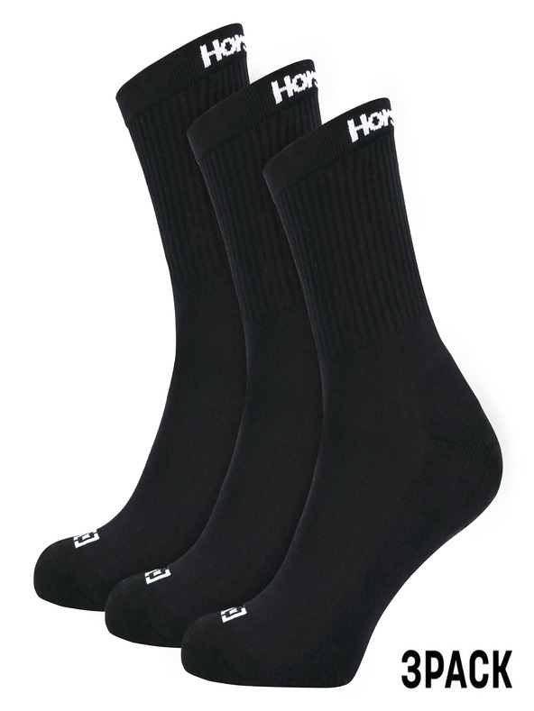 Horsefeathers Delete Wmns 3Pack nogavice - črne velikost 5 - 7 HORSEFEATHERS