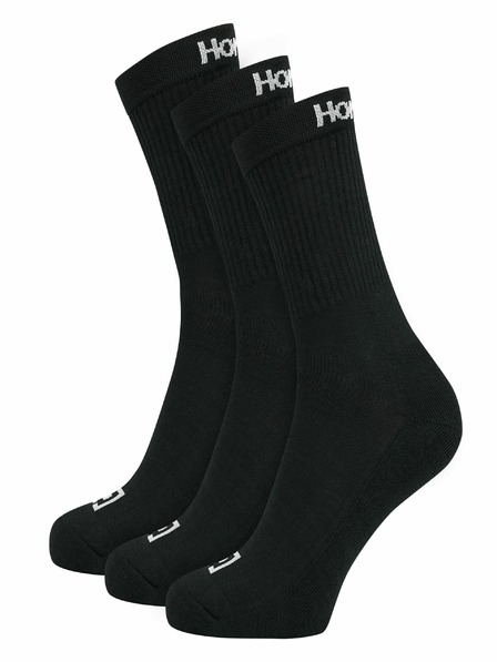Horsefeathers Delete Wmns 3Pack nogavice - črne velikost 5 - 7 HORSEFEATHERS