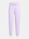 Under Armour Dekliške spodnji del trenirke Under Armour UA Rival Fleece Joggers-GRY