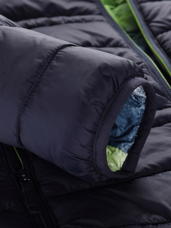 ALPINE PRO Otroška reverzibilna jakna hi-therm ALPINE PRO DOUWO modra