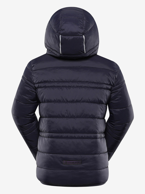 ALPINE PRO Otroška reverzibilna jakna hi-therm ALPINE PRO DOUWO modra