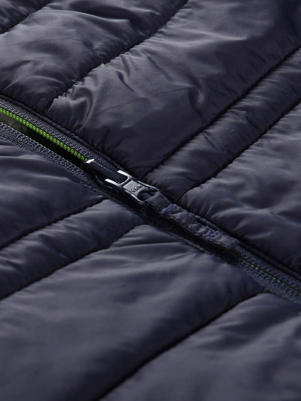 ALPINE PRO Otroška reverzibilna jakna hi-therm ALPINE PRO DOUWO modra