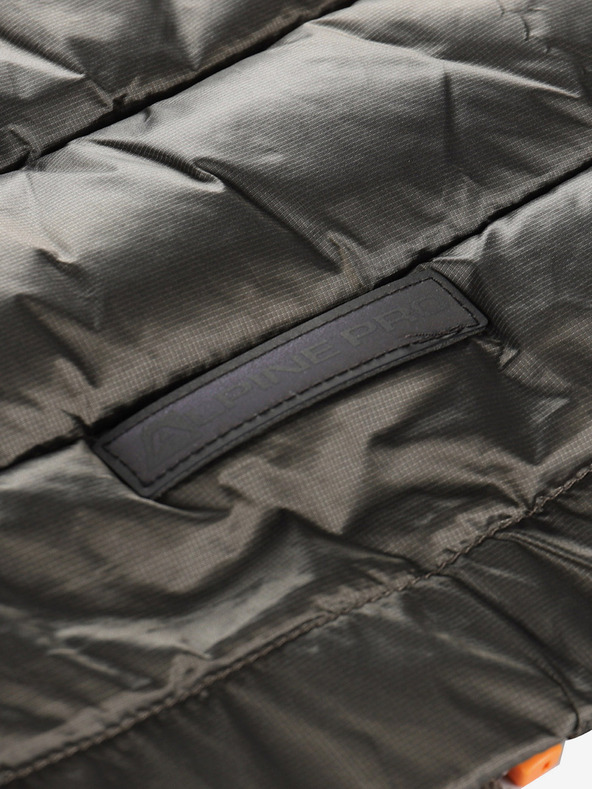 ALPINE PRO Otroška jakna hi-therm z impregnacijo ALPINE PRO GROLLO nevtralna / zemeljska