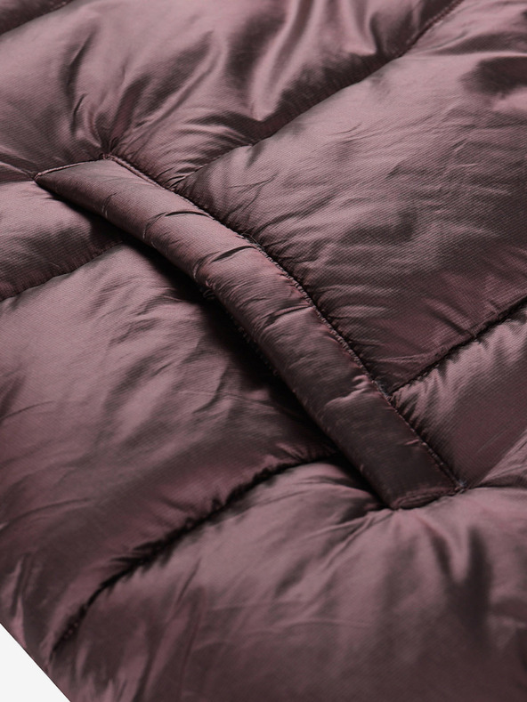 ALPINE PRO Ženski dolgi prešiti telovnik z wr ALPINE PRO UREFA roza