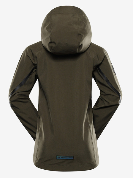 ALPINE PRO Alpine Pro Jerdo Green Otroška softshell jakna z membrano