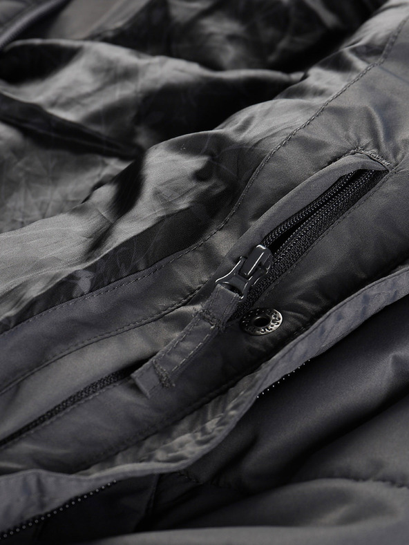 ALPINE PRO Siva ženska jakna PTX Alpine Pro Golena z membrano