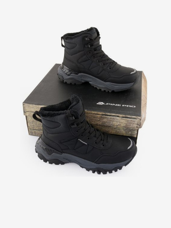 ALPINE PRO Črni ženski gležnjarji Alpine Pro ONIHA