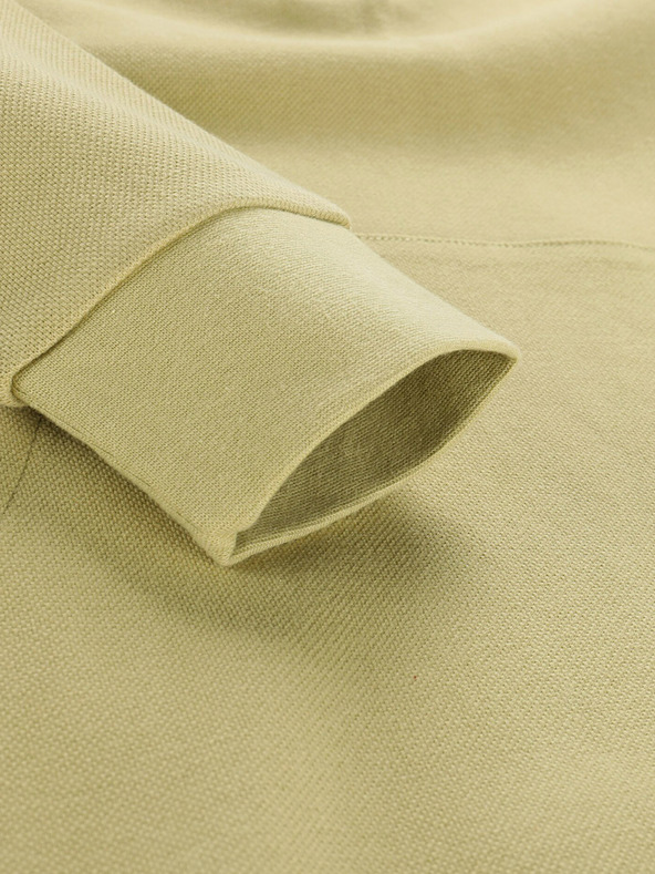 ALPINE PRO Zelena ženska majica s kapuco Alpine Pro MALMA