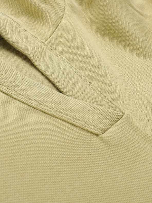 ALPINE PRO Zelena ženska majica s kapuco Alpine Pro MALMA