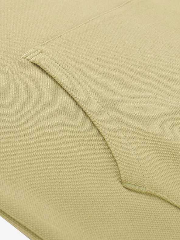 ALPINE PRO Zelena ženska majica s kapuco Alpine Pro MALMA