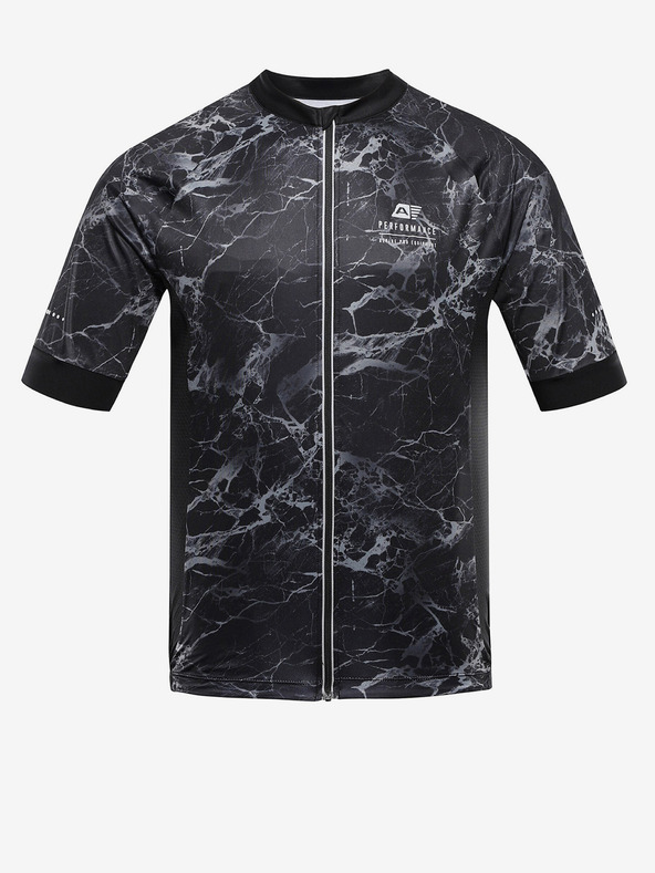 ALPINE PRO Alpine Pro SAGEN Siva kolesarska majica