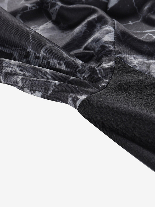 ALPINE PRO Alpine Pro SAGEN Siva kolesarska majica