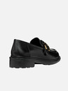 Geox Črne ženske mokasine Geox Walk pleasure