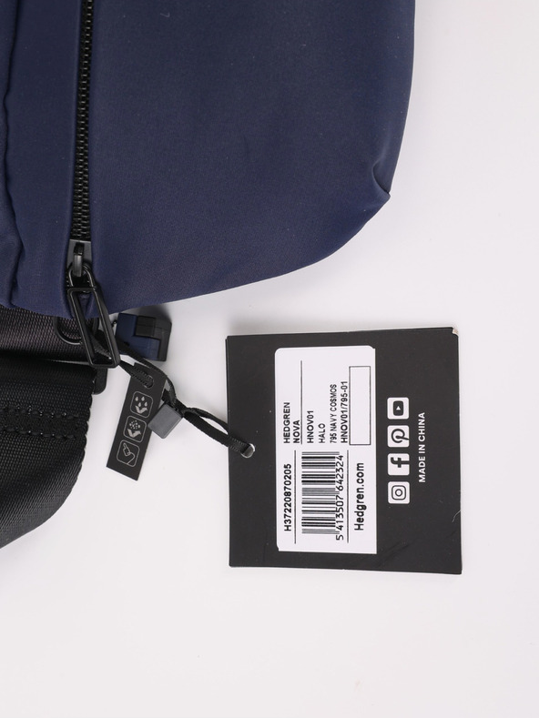 Hedgren Temno modra ledvena torba Hedgren Halo